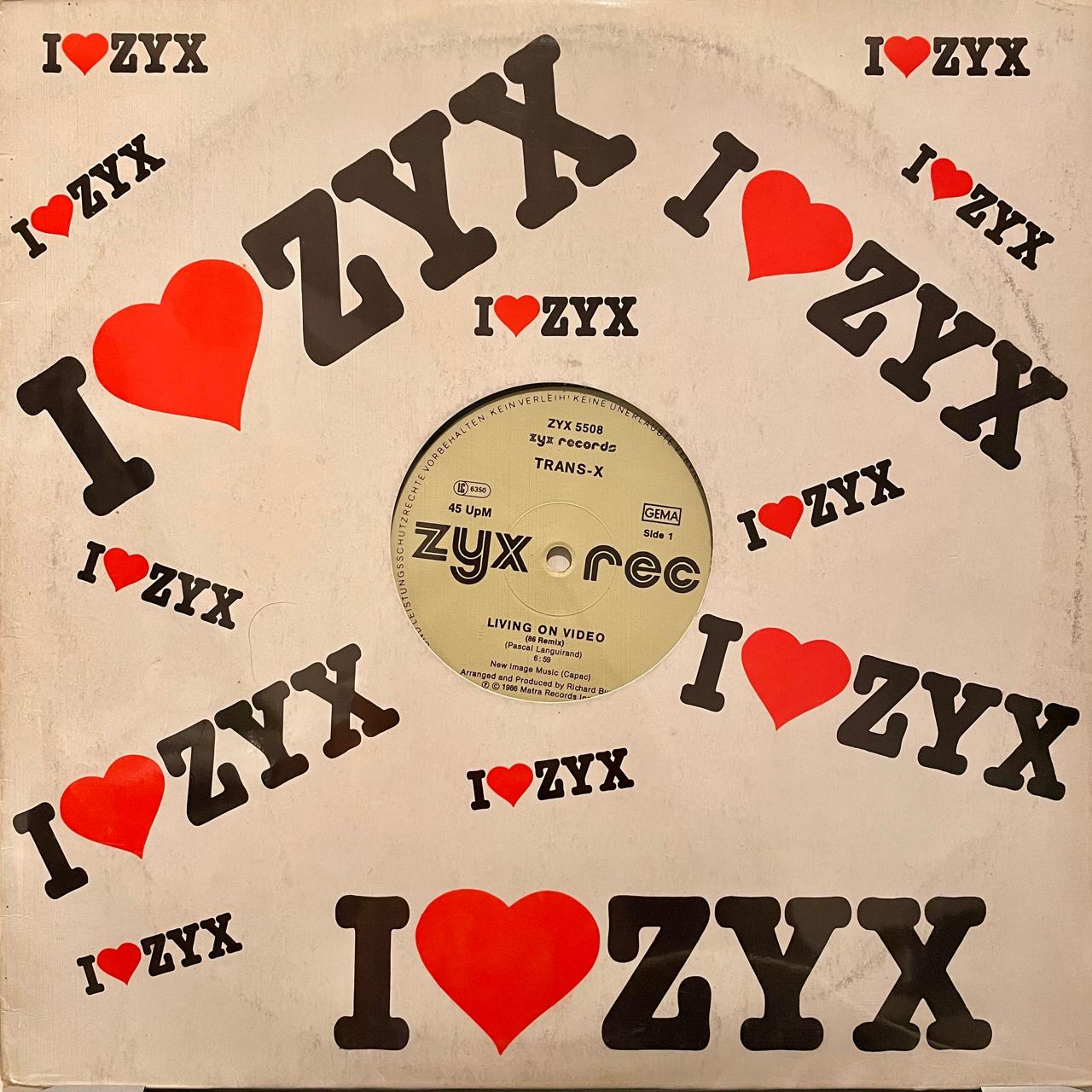 Trans-X – Living On Video - Remix (EX, FUNDA VG+) BOX3