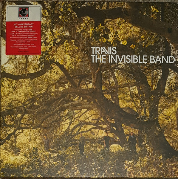 Travis – The Invisible Band - 20th Anniversary Deluxe Edition / DISCO DOBLE + 2 CDs (NUEVO, SELLADO) BOXV42