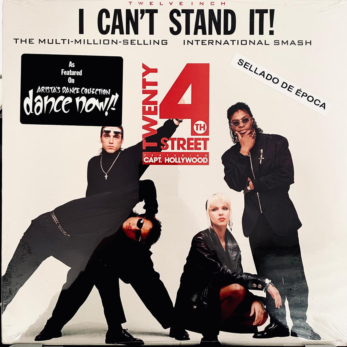Twenty 4th Street Featuring Capt. Hollywood – I Can't Stand It! (NUEVO, SELLADO DE ÉPOCA) BOX30
