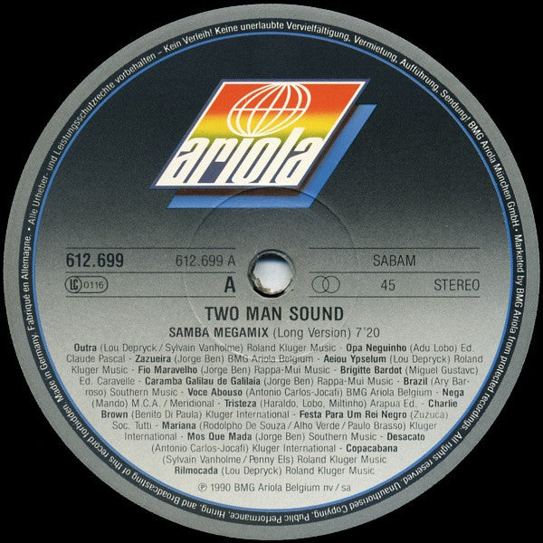 Two Man Sound – Samba Megamix (NM, FUNDA EX) BOX34