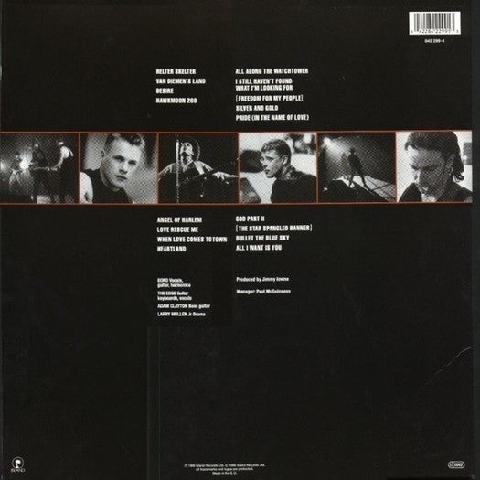 U2 – Rattle And Hum / DISCO DOBLE (NUEVO, SELLADO) BOXV21