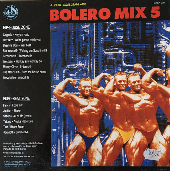 Various – Bolero Mix 5 (NM, FUNDA EX) BOX27