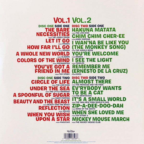 Various – Disney Ultimate Hits Vol.1 & 2 / DISCO DOBLE / LIMITED EDITION (NUEVO, SELLADO)