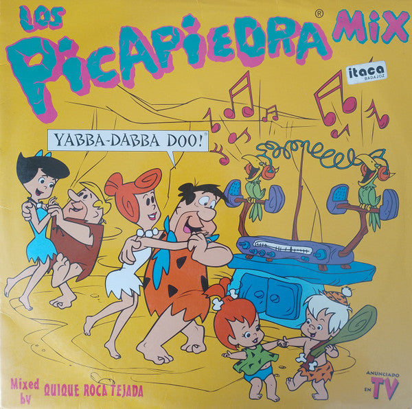 Various – Los Picapiedra Mix / DISCO DOBLE (NM) BOX2