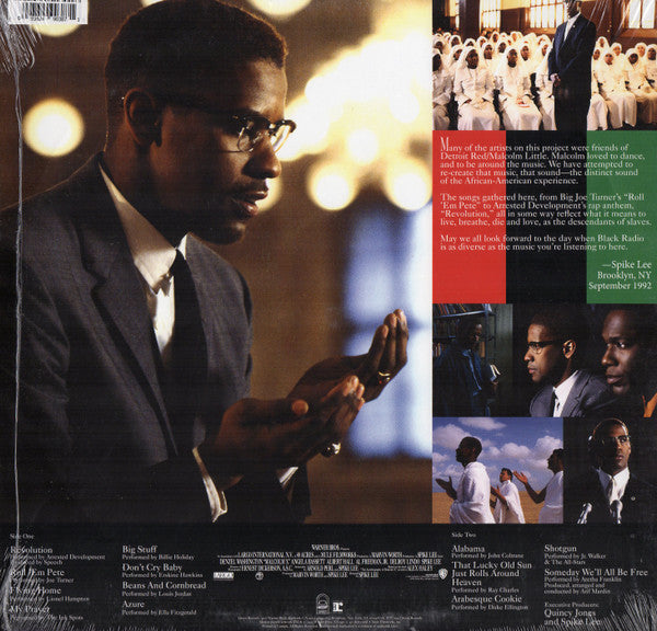 Various – Malcolm X (Music From The Motion Picture Soundtrack) (NUEVO, SELLADO) BOXV55