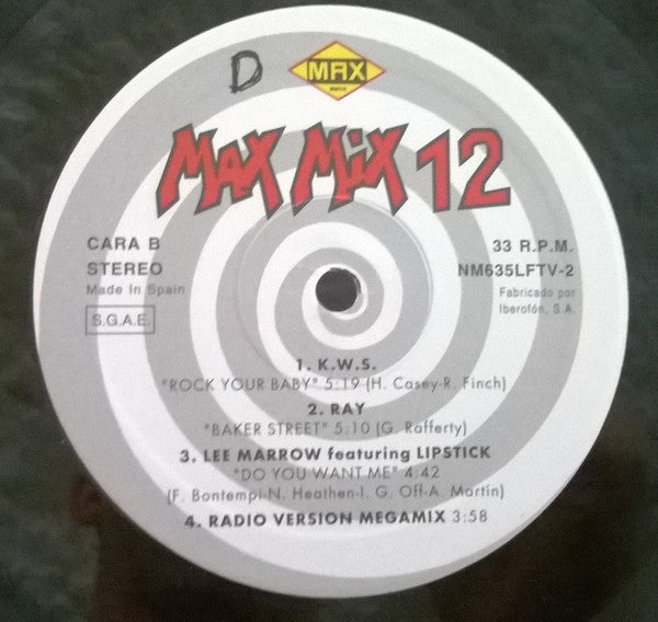 Various – Max Mix 12 / DISCO DOBLE (EX) BOX30