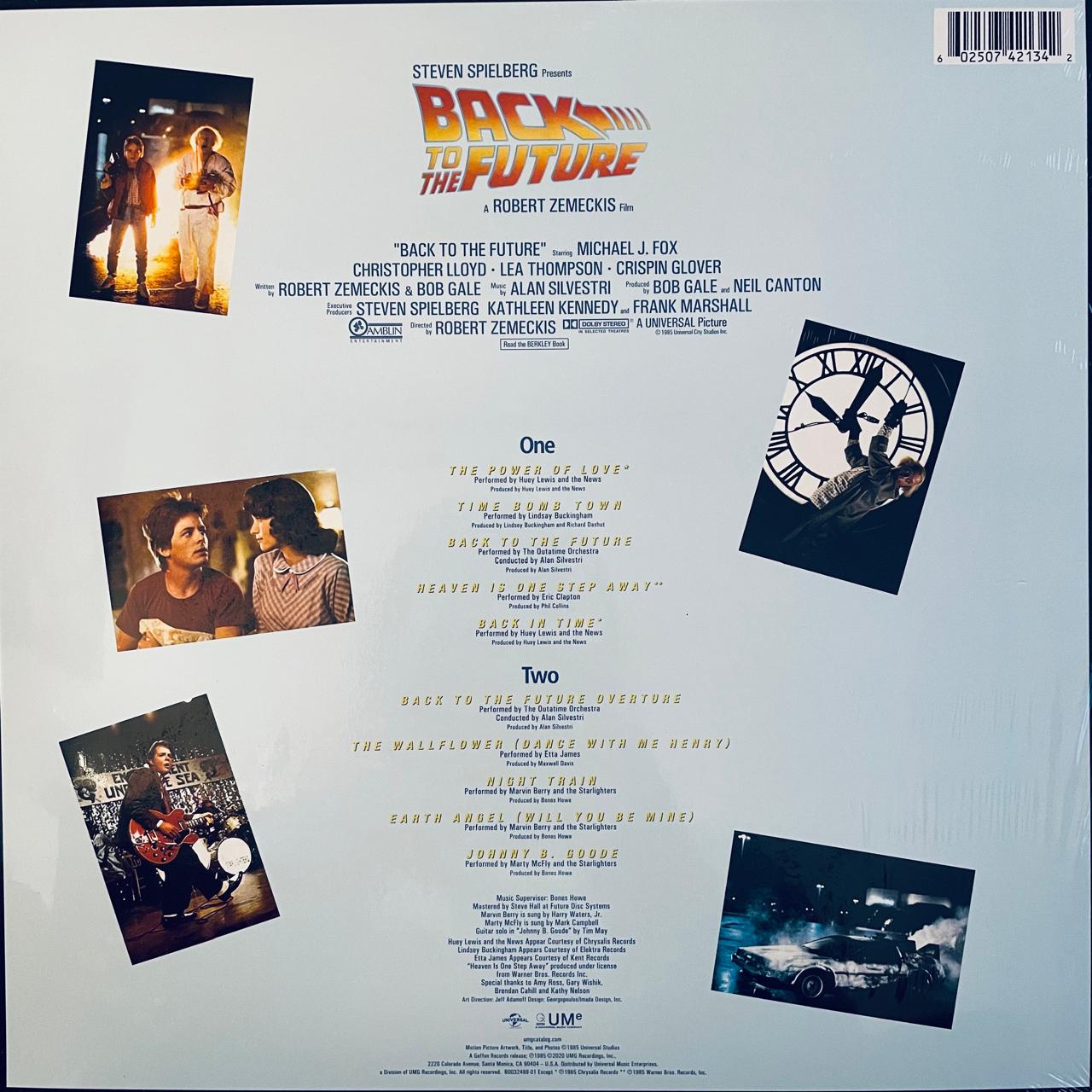 Various – Music from the Motion Picture Soundtrack-Back To The Future (NUEVO, SELLADO)