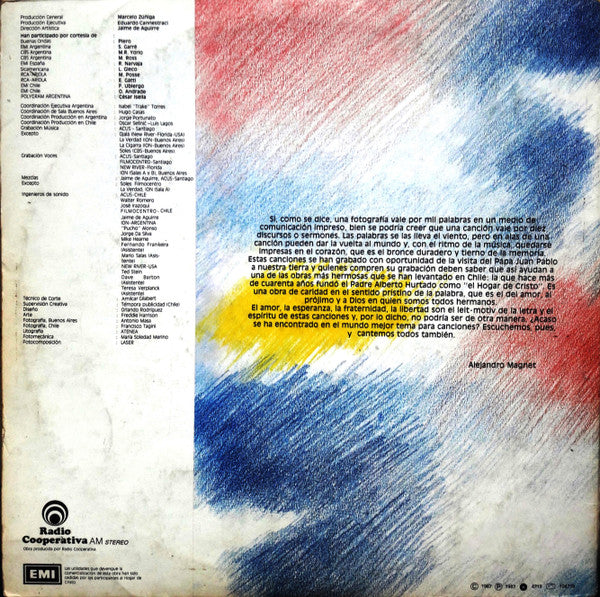Various – Voces Sin Fronteras (VG, FUNDA VG+) BOX36