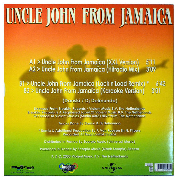 Vengaboys – Uncle John From Jamaica (VG+) BOX18