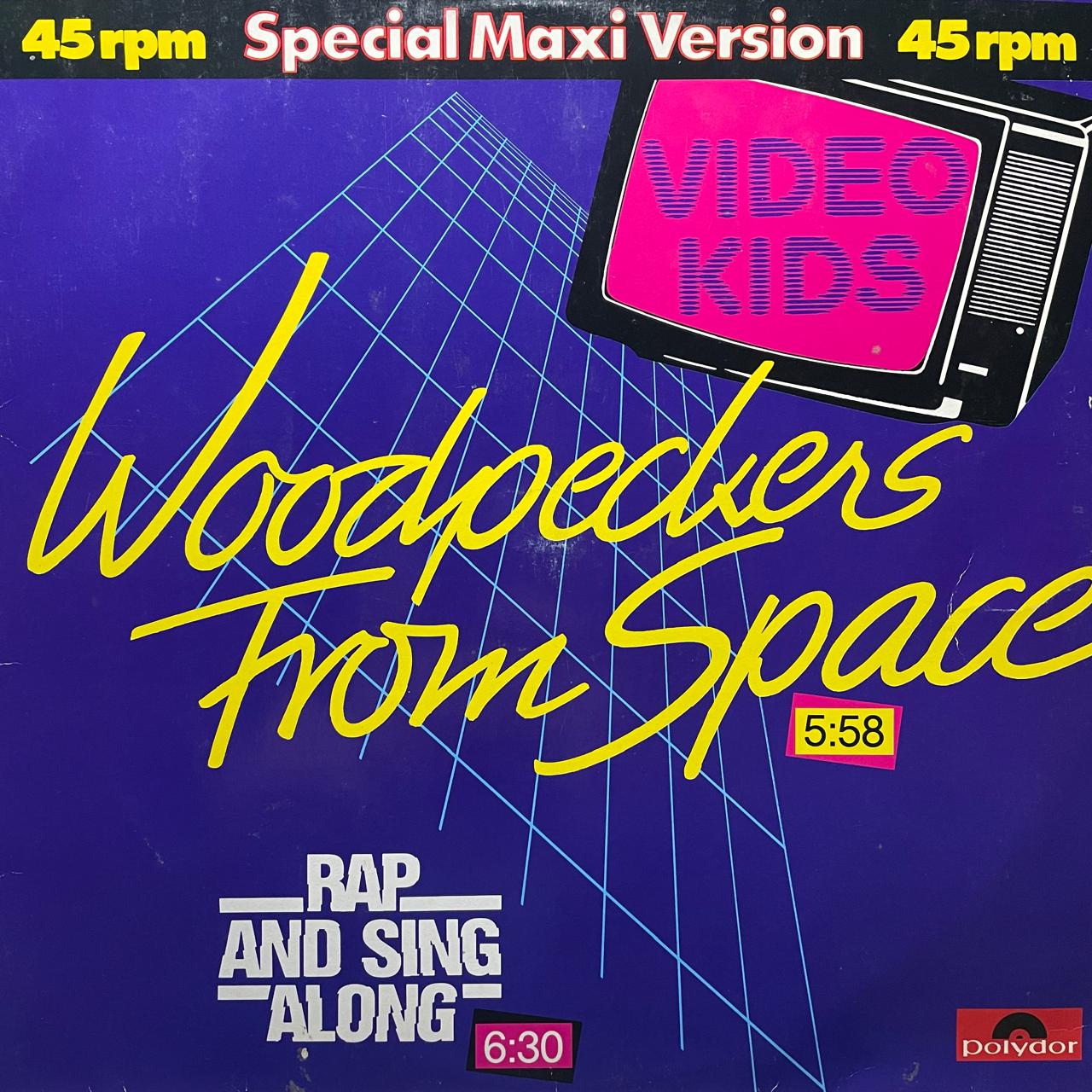 Video Kids – Woodpeckers From Space (NM, FUNDA VG+)