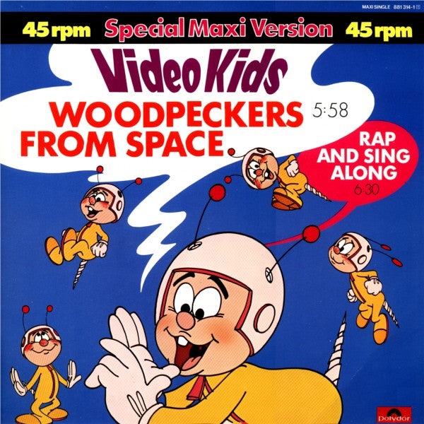 Video Kids – Woodpeckers From Space (NM, Funda EX) Box27