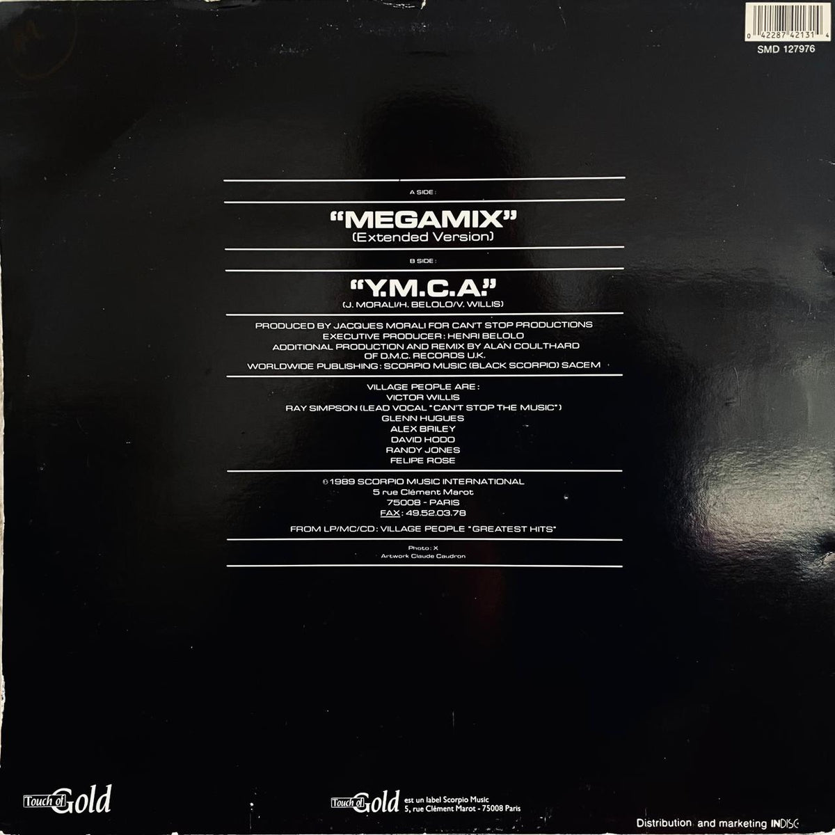 Village People – Megamix (EX, FUNDA VG+) BOX32