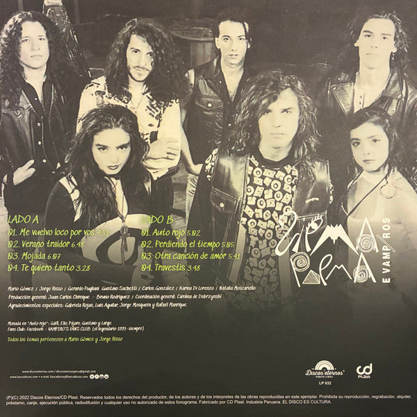 Vilma Palma E Vampiros – 3980 (NUEVO, SELLADO)