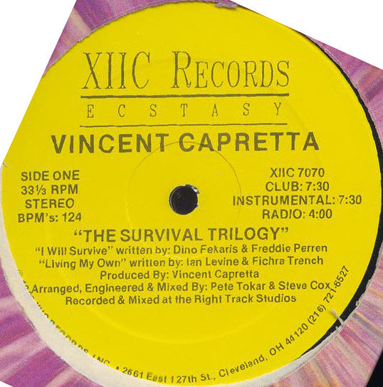 Vincent Capretta – Who's Lookin' Back / The Survival Trilogy (NM, Funda Generic) BoxE1