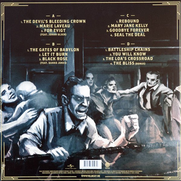 Volbeat – Seal The Deal & Let's Boogie / DISCO DOBLE (NUEVO, SELLADO)