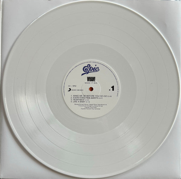 Wham! – Make It Big / LIMITED EDITION WHITE (NUEVO, SELLADO)