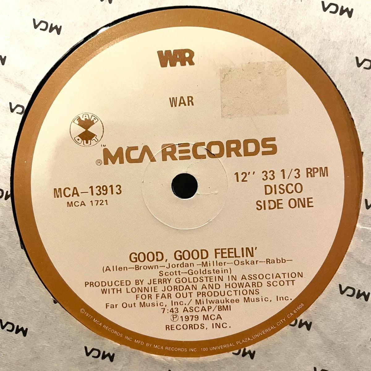 War – Good, Good Feelin' / Galaxy (EX, FUNDA VG+) BOX29
