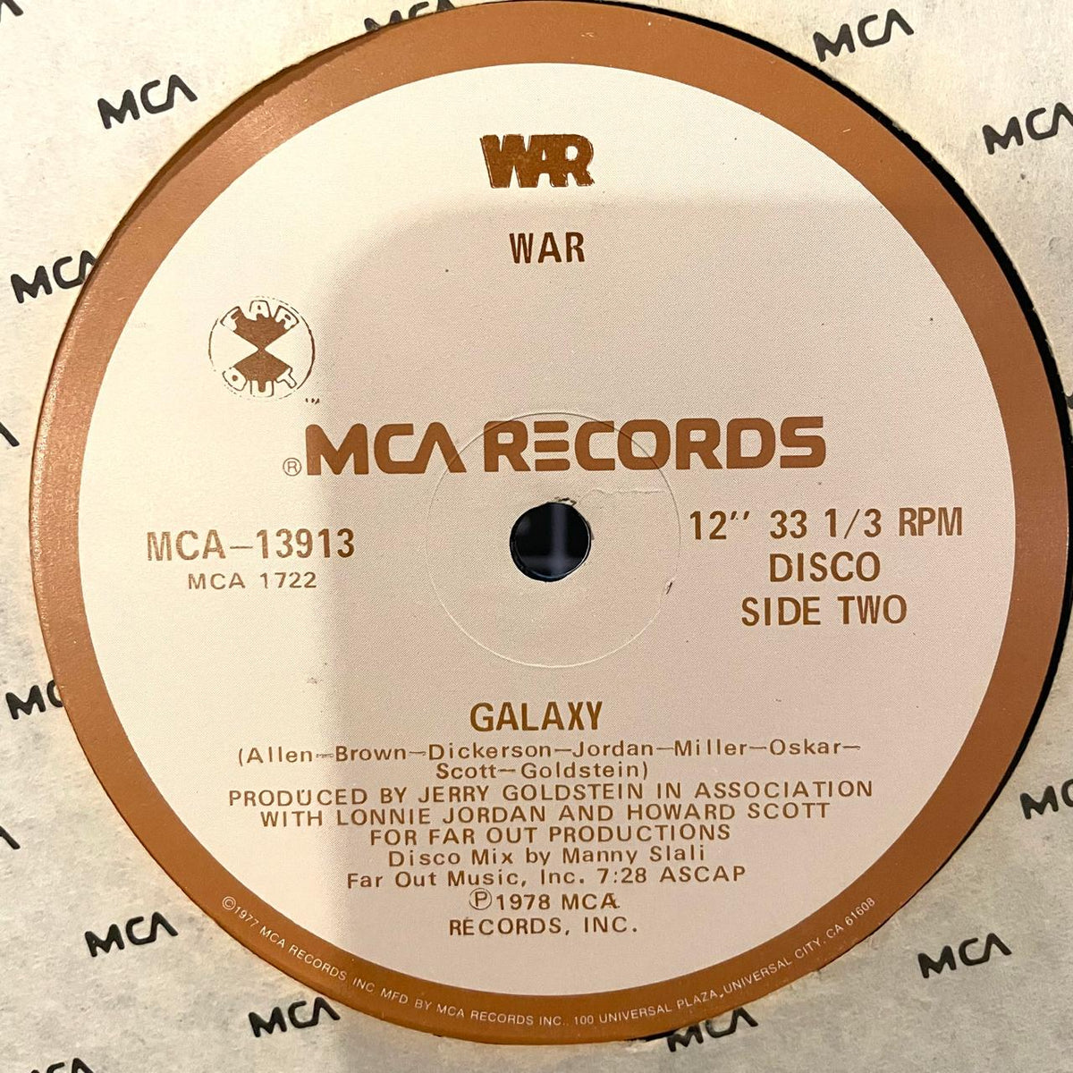 War – Good, Good Feelin' / Galaxy (EX, FUNDA VG+) BOX29