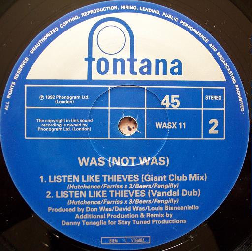 Was (Not Was) – Shake Your Head (NM, FUNDA VG+) BOX33