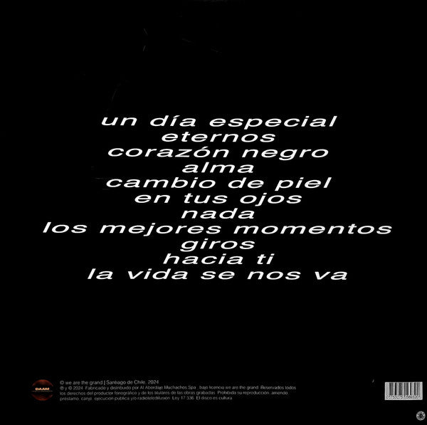 We Are The Grand – Corazón Negro (NUEVO, SELLADO)