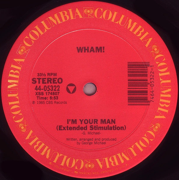 Wham! – I'm Your Man (VG+) BOX36