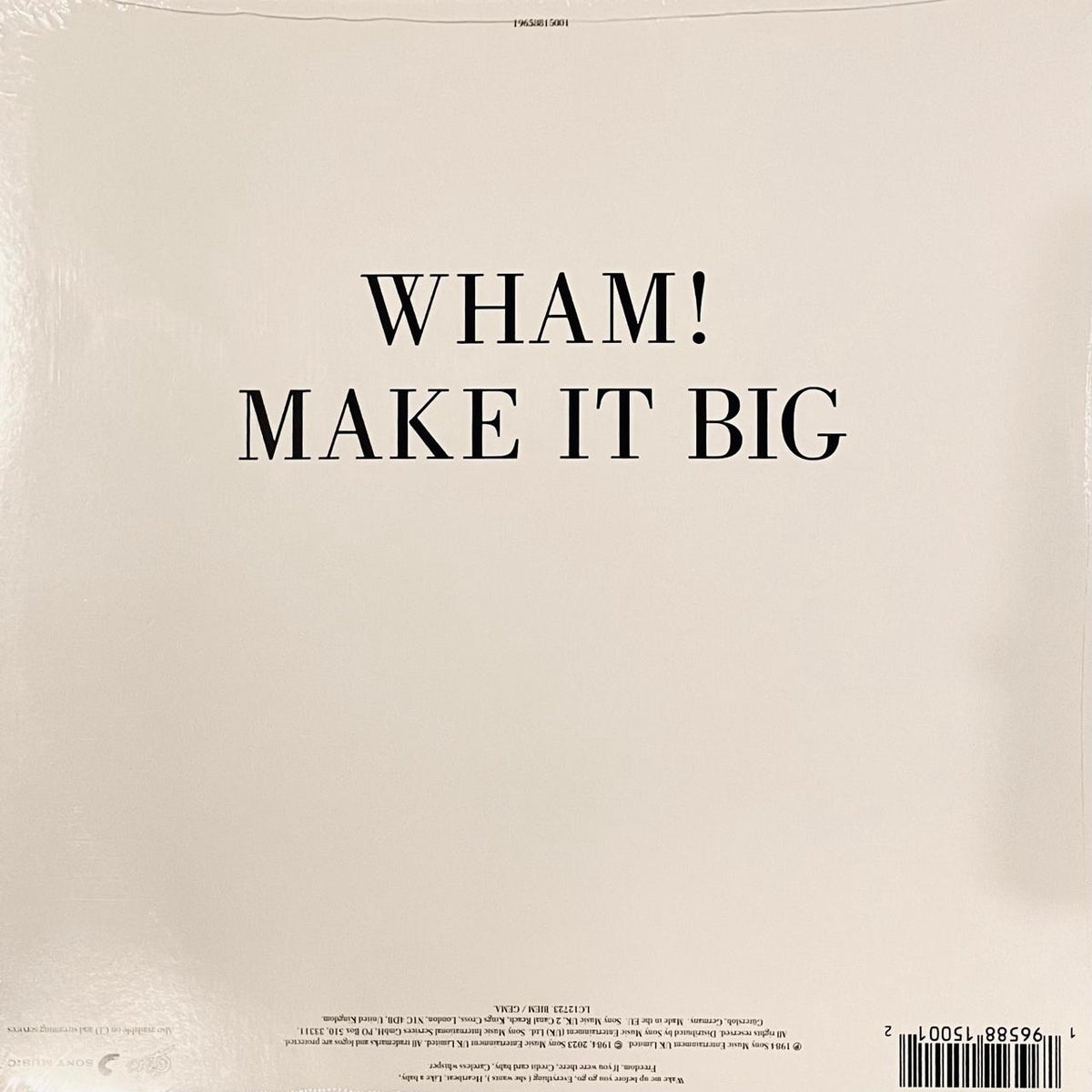 Wham! – Make It Big / LIMITED EDITION WHITE (NUEVO, SELLADO)