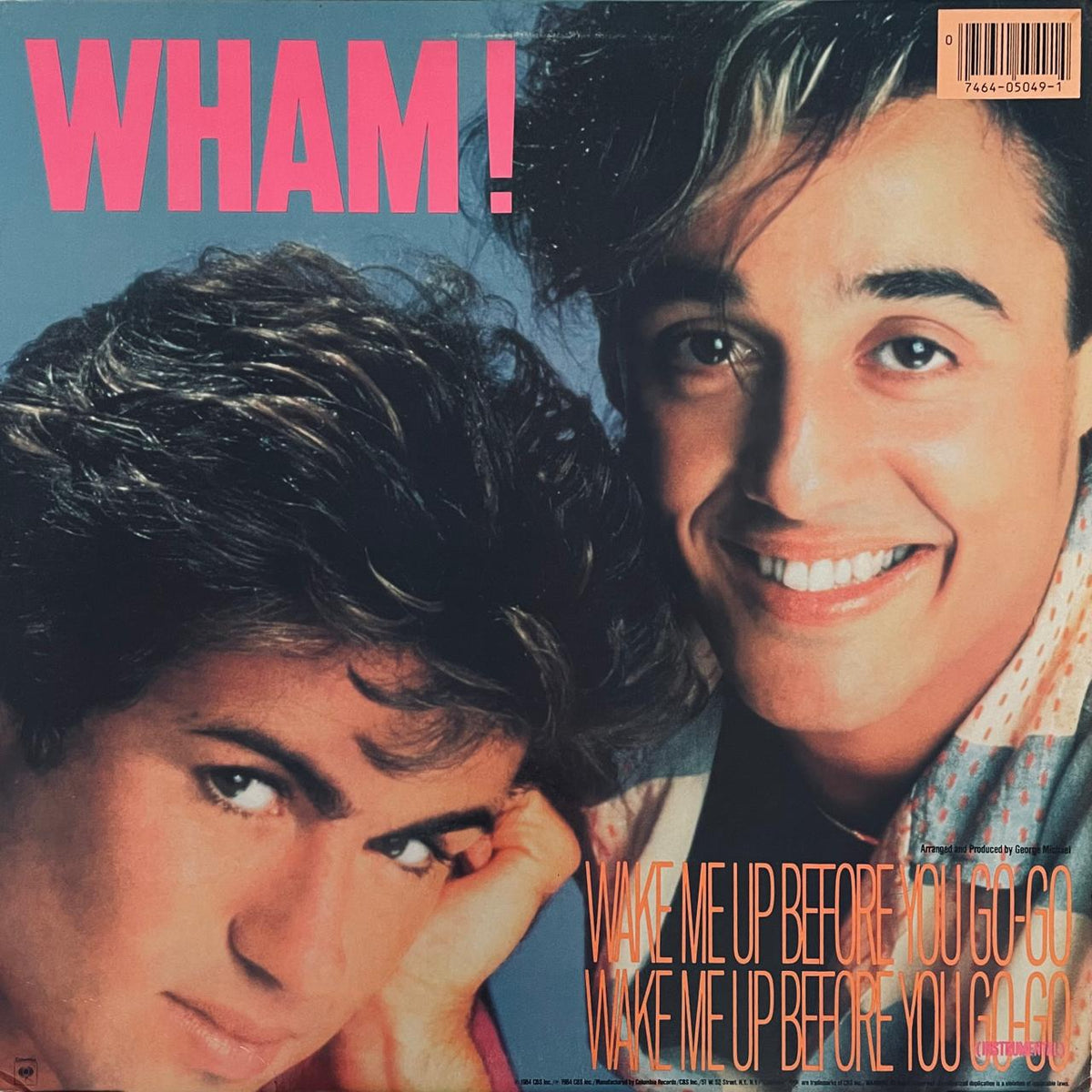 Wham! – Wake Me Up Before You Go-Go (NM, FUNDA VG+) BOX30