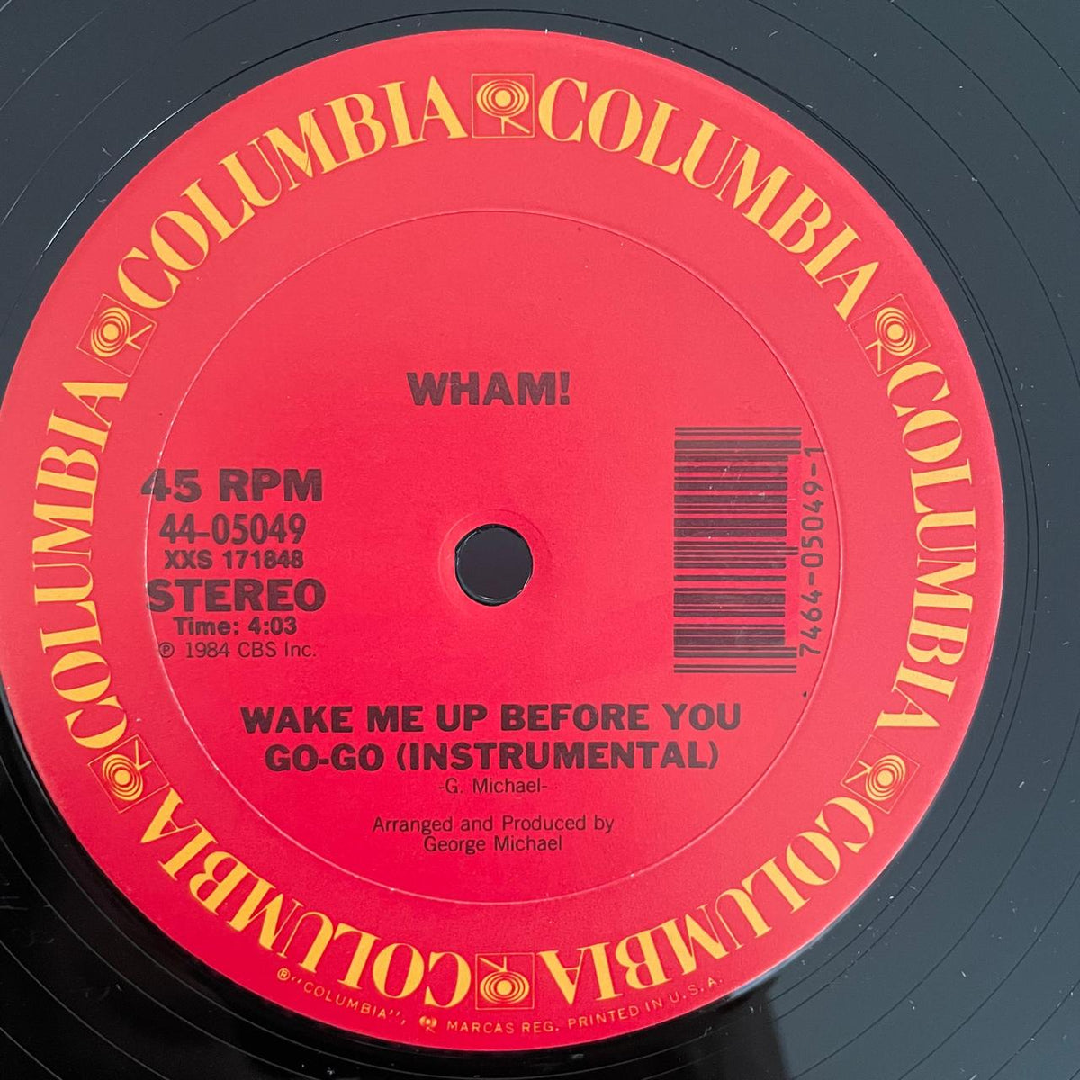 Wham! – Wake Me Up Before You Go-Go (NM, FUNDA VG+) BOX30