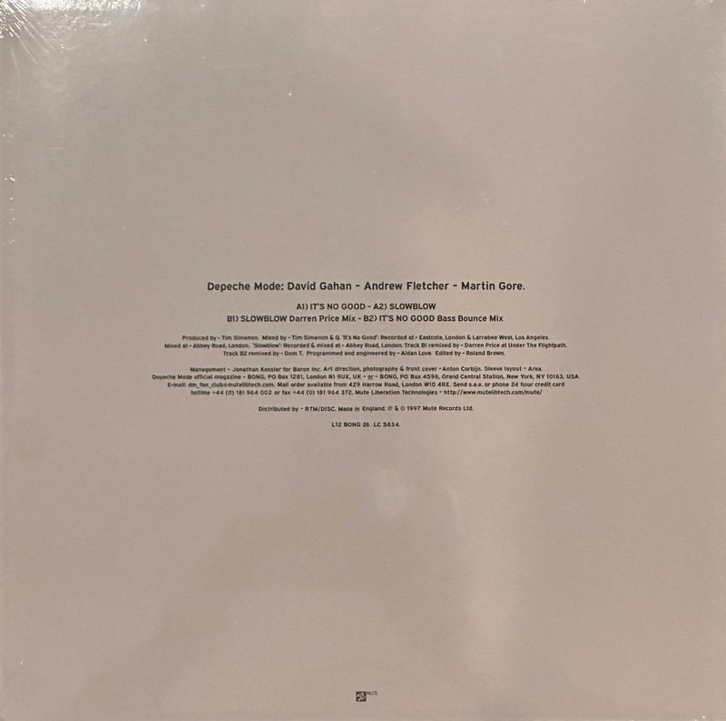 Depeche Mode - IT'S NO GOOD (MINT, NUEVO Y SELLADO) BOX35
