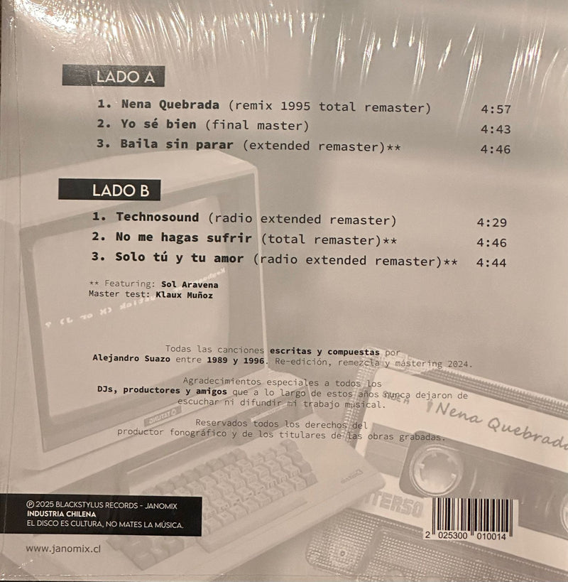 Janomix – Nena Quebrada 30 Aniversario (MINT, NUEVO NO SELLADO) BOX15