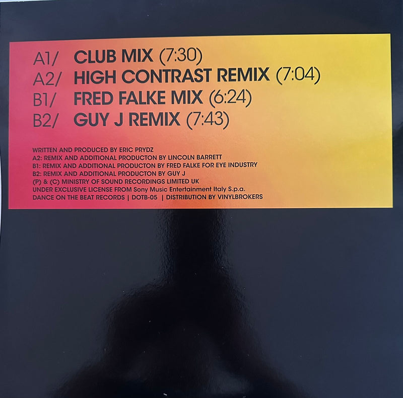 Eric Prydz ‎– Pjanoo (MINT, NUEVO NO SELLADO) BOX4