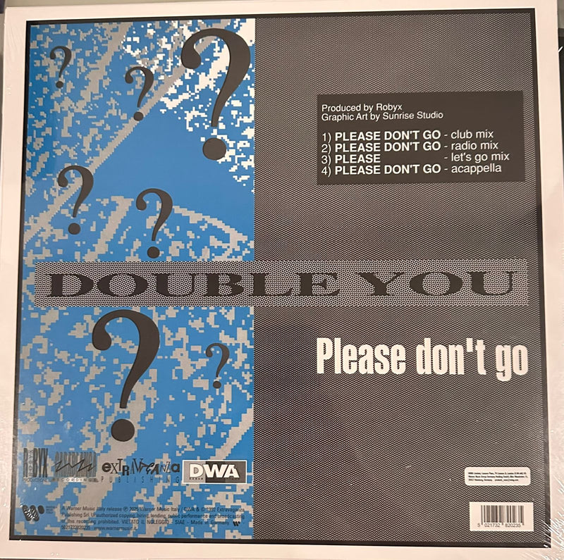 Double You ‎– Please Don't Go (MINT, NUEVO Y SELLADO) BOX4