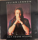 Julian Lennon – Say You're Wrong/Too Late For Goodbyes (Long Version) (VG+) BOX25