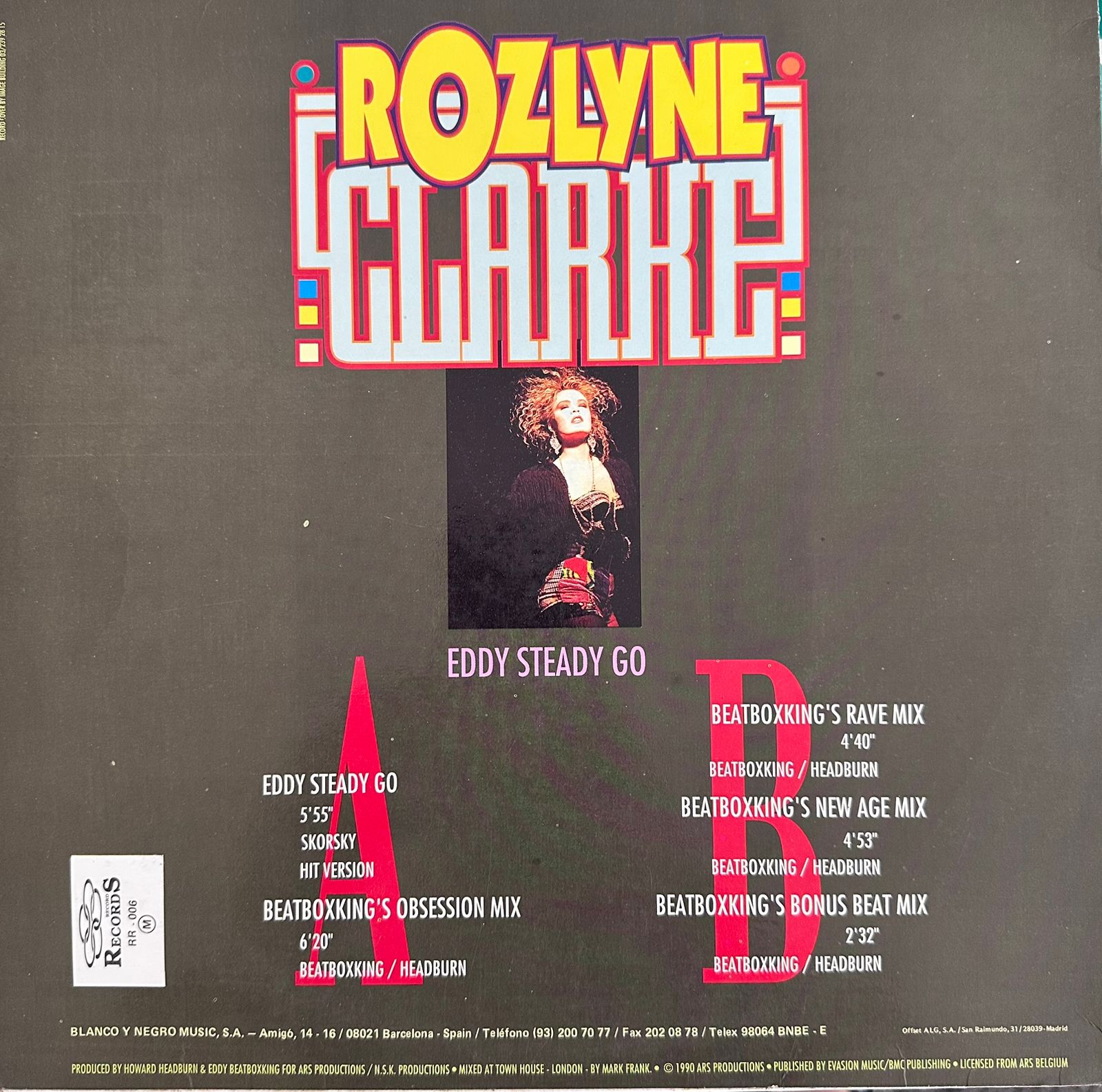 Rozlyne Clarke – Eddy Steady Go (VG+) BOX18