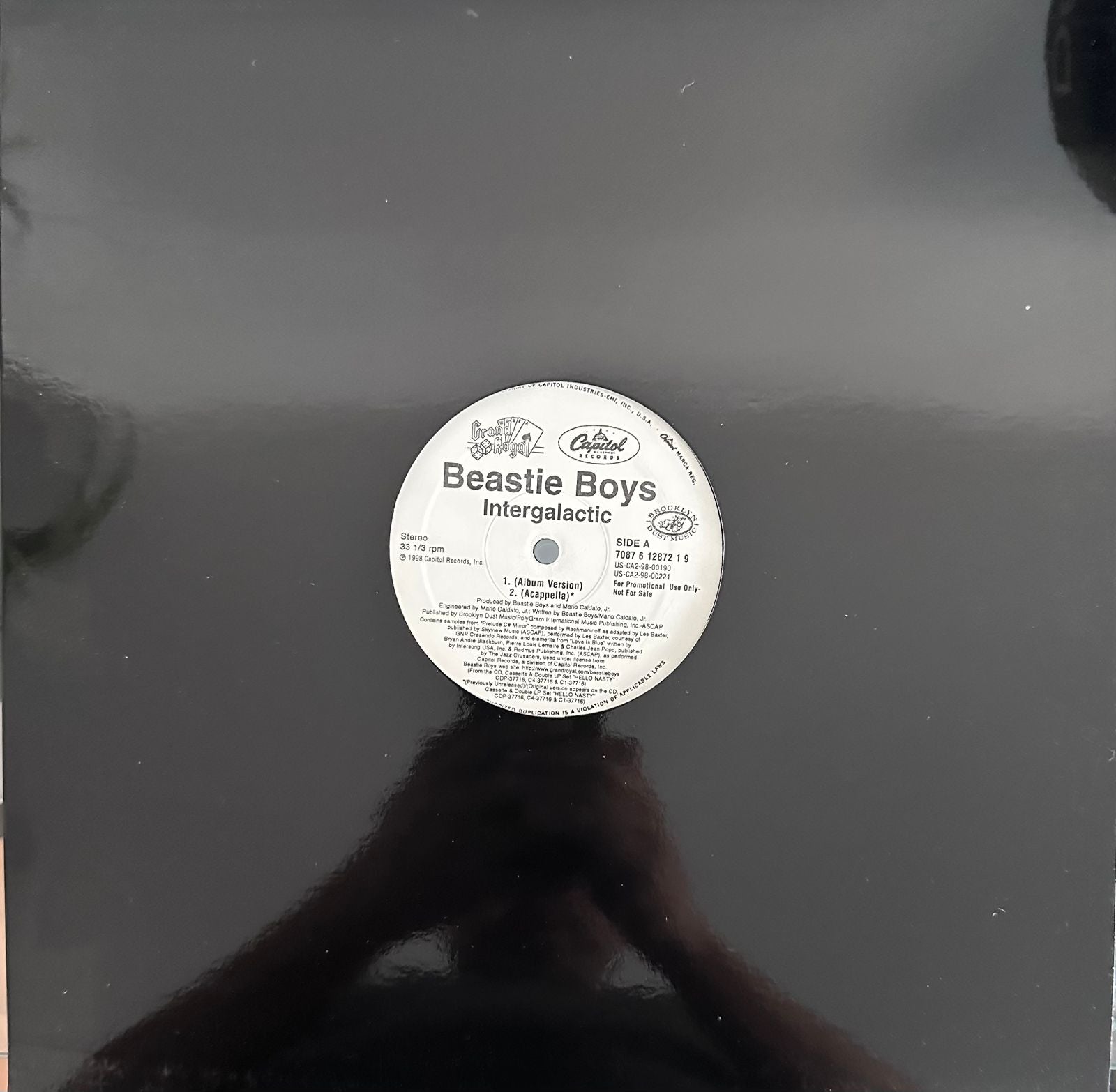 Beastie Boys – Intergalactic (NM, PROMO, FUNDA GENÉRICA)