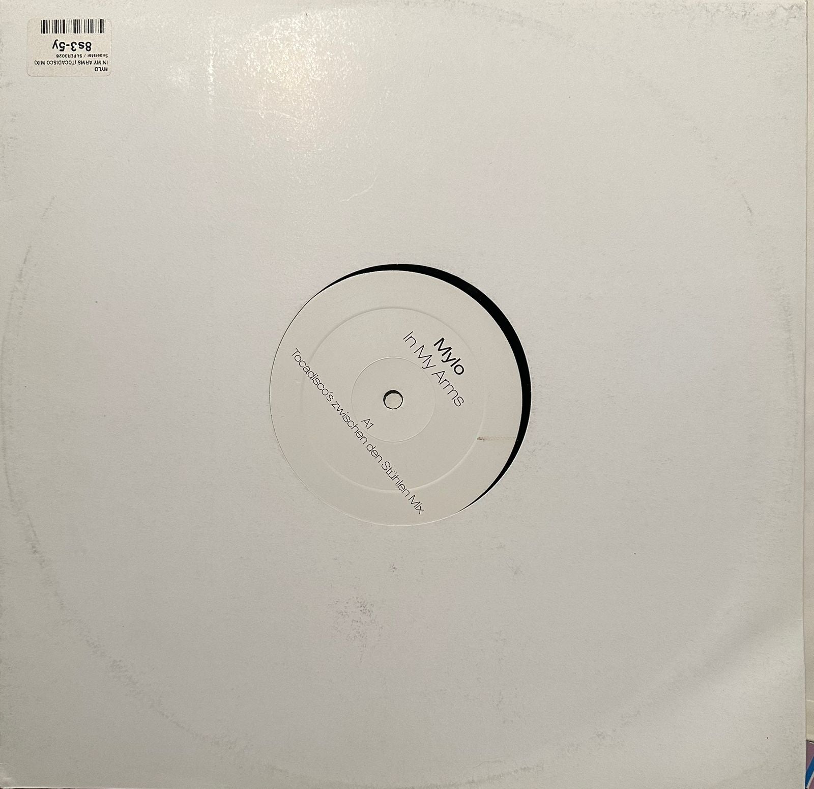 Mylo – In My Arms (Tocadisco's Zwischen Den Stühlen Mix) (NM, FUNDA GENÉRICA VG+) BOX10