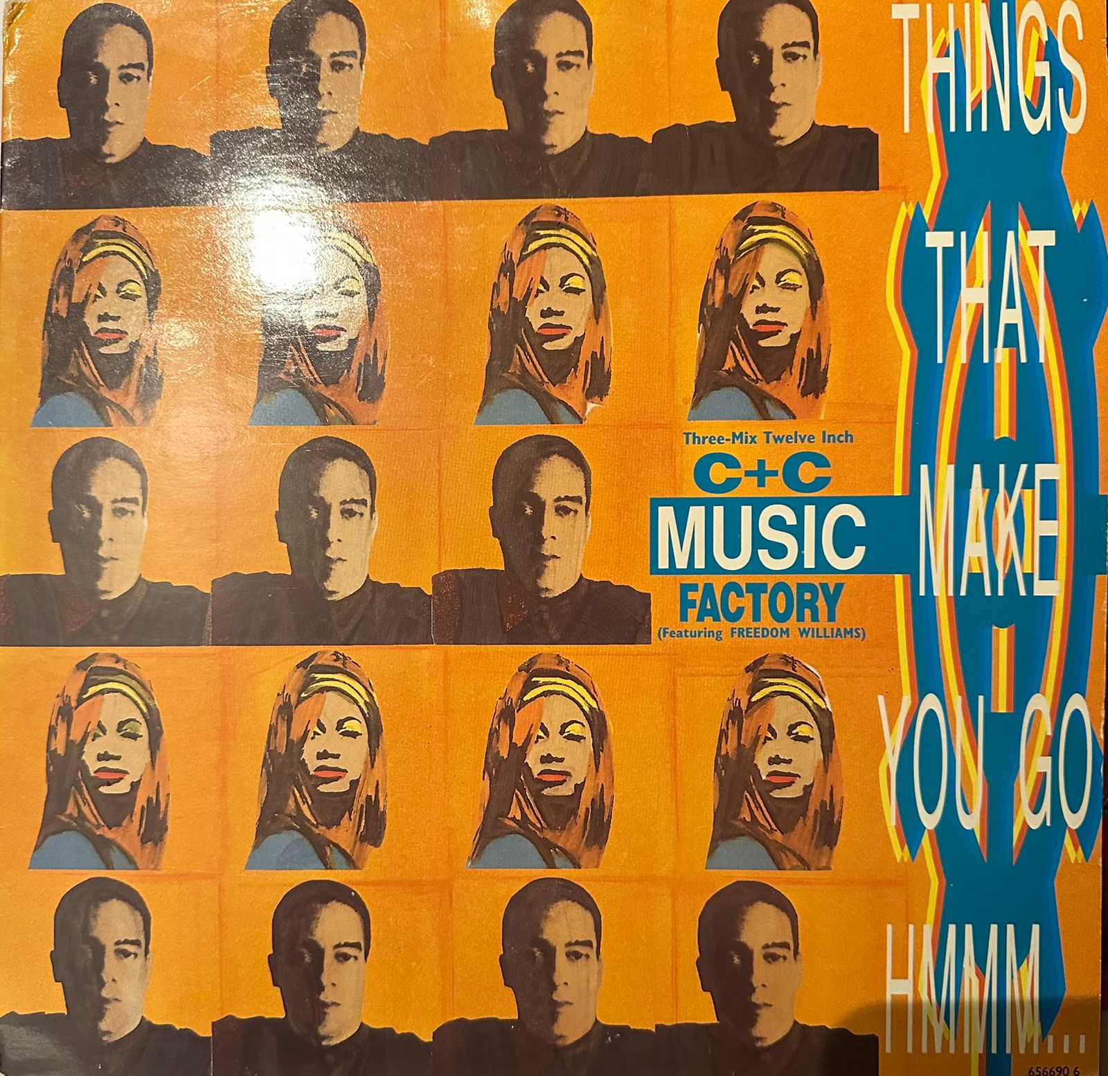 C + C Music Factory Featuring Freedom Williams – Things That Make You Go Hmmm... (VG+) BOX11