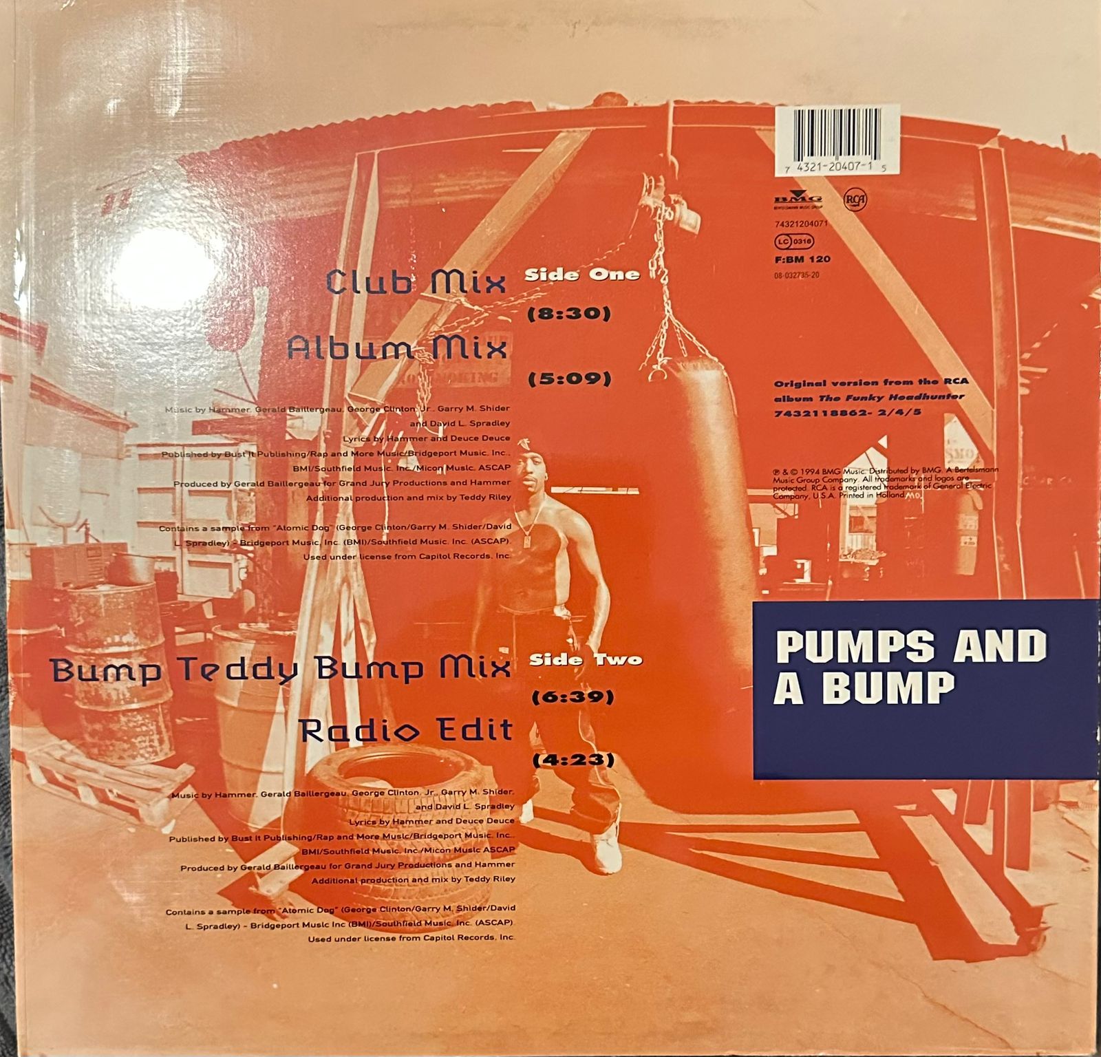 Hammer – Pumps And A Bump (NM, FUNDA VG+) BOX1