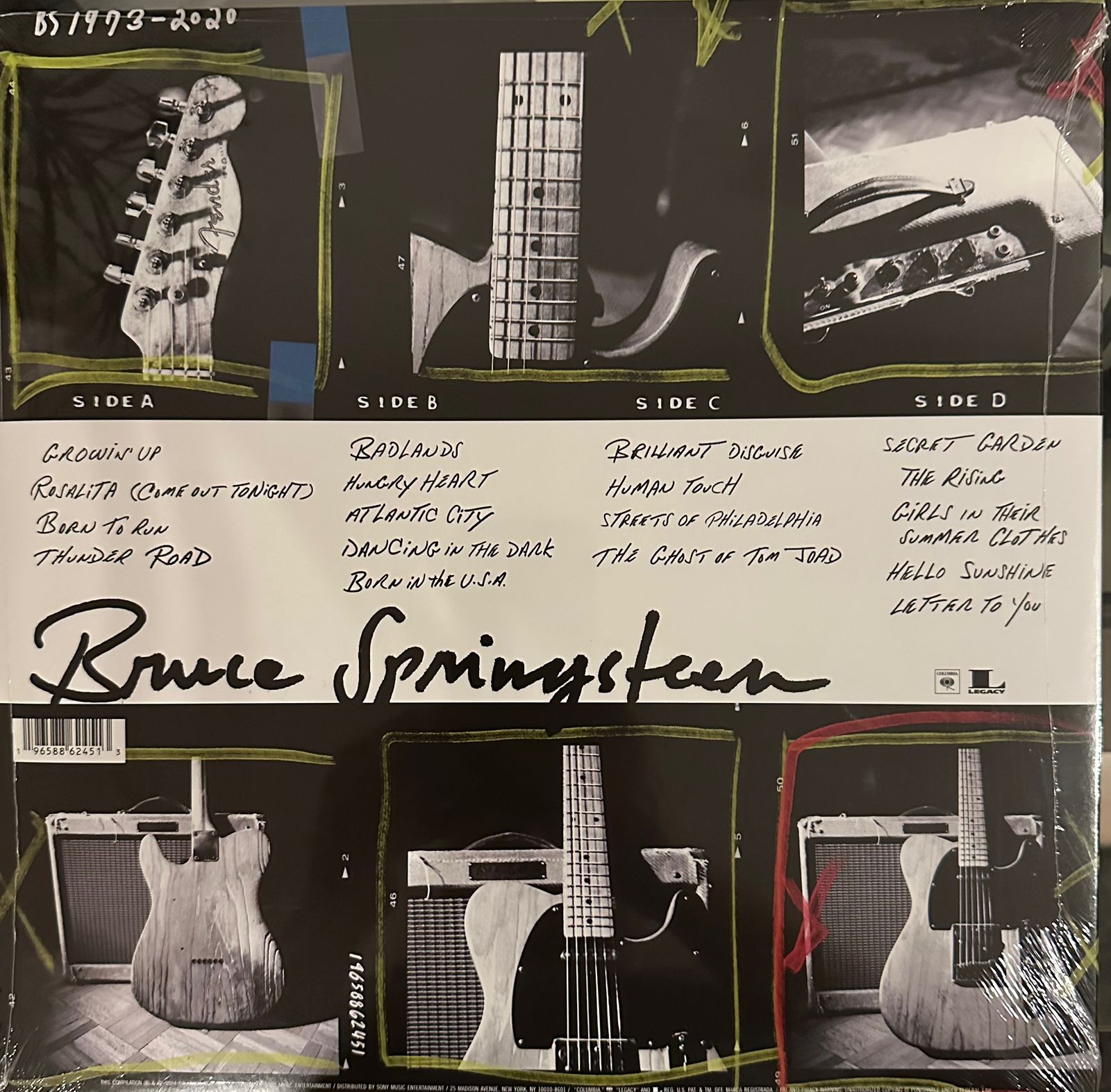Bruce Springsteen – Best Of / DISCO DOBLE (NUEVO, SELLADO) BOXV25