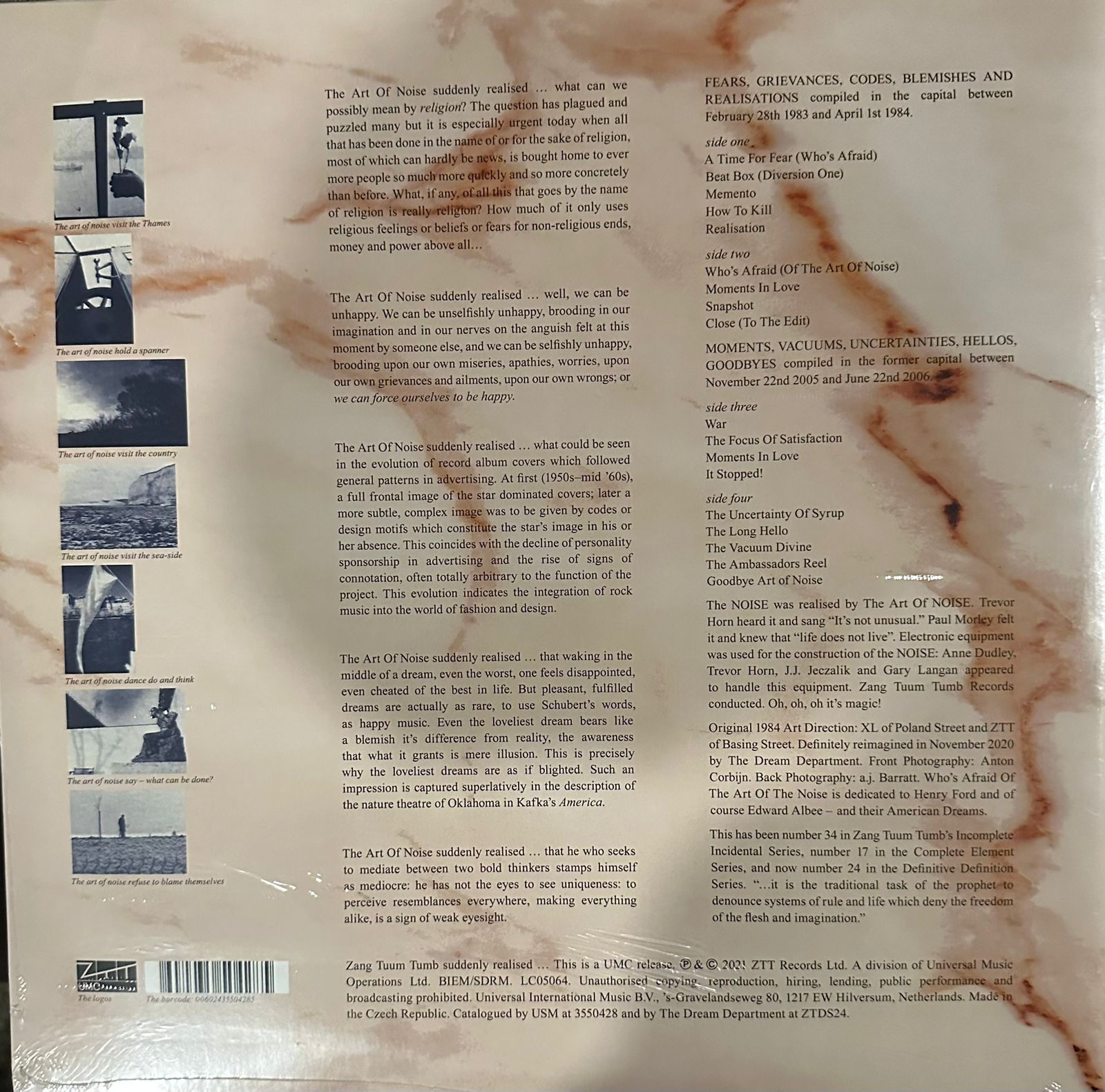 The Art Of Noise – Who's Afraid Of The Art Of Noise? And Who's Afraid Of Goodbye? / DISCO DOBLE (NUEVO, SELLADO) BOXV26
