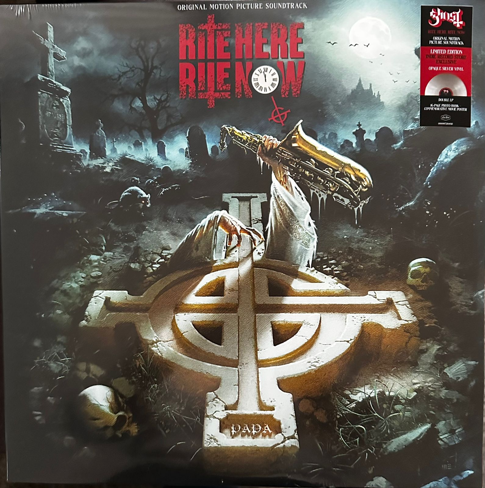 Ghost  – Rite Here Rite Now (Original Motion Picture Soundtrack) / DISCO DOBLE (NUEVO, SELLADO) BOXV27