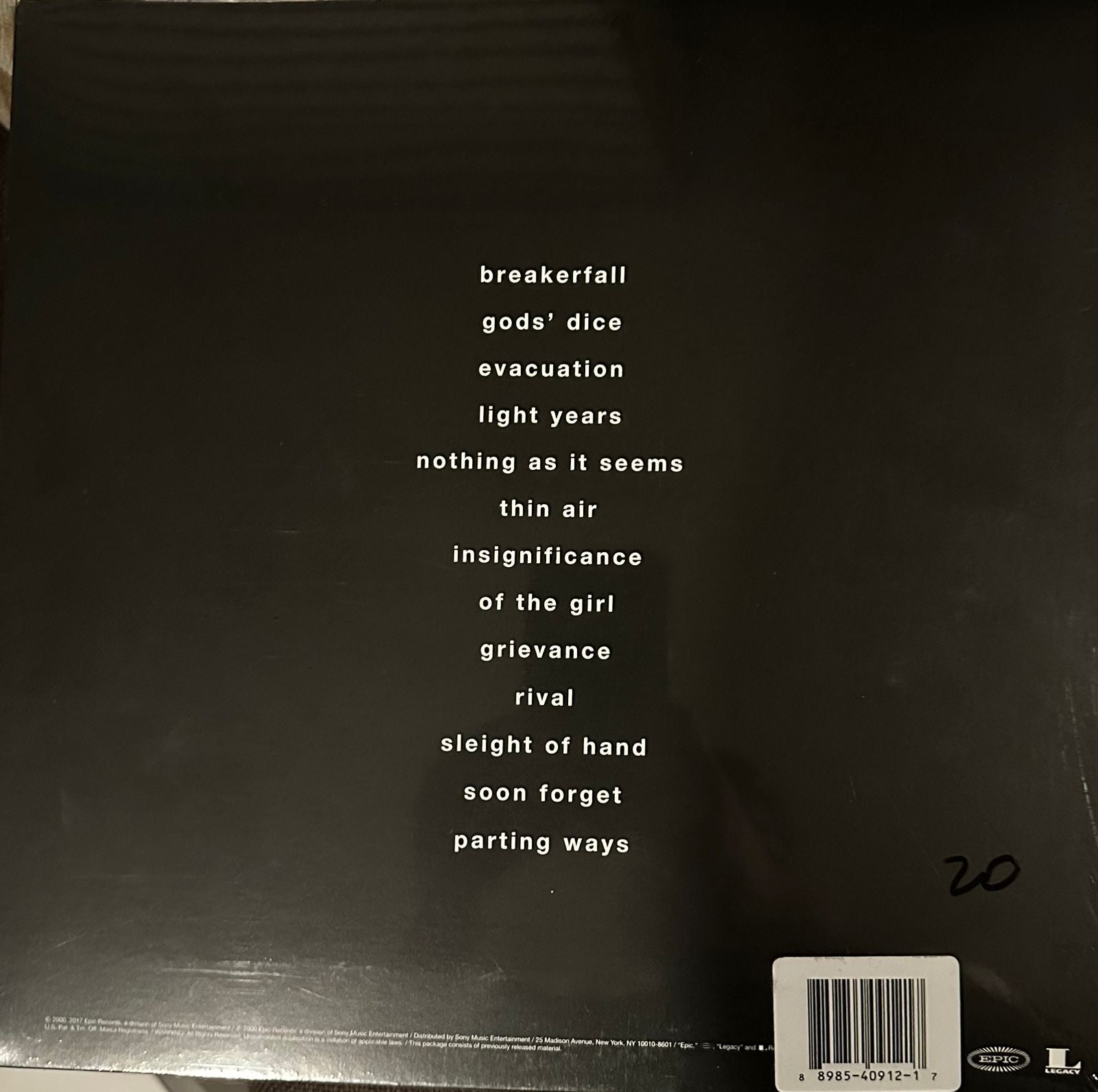 Pearl Jam – Binaural / DISCO DOBLE (NUEVO, SELLADO) BOXV27