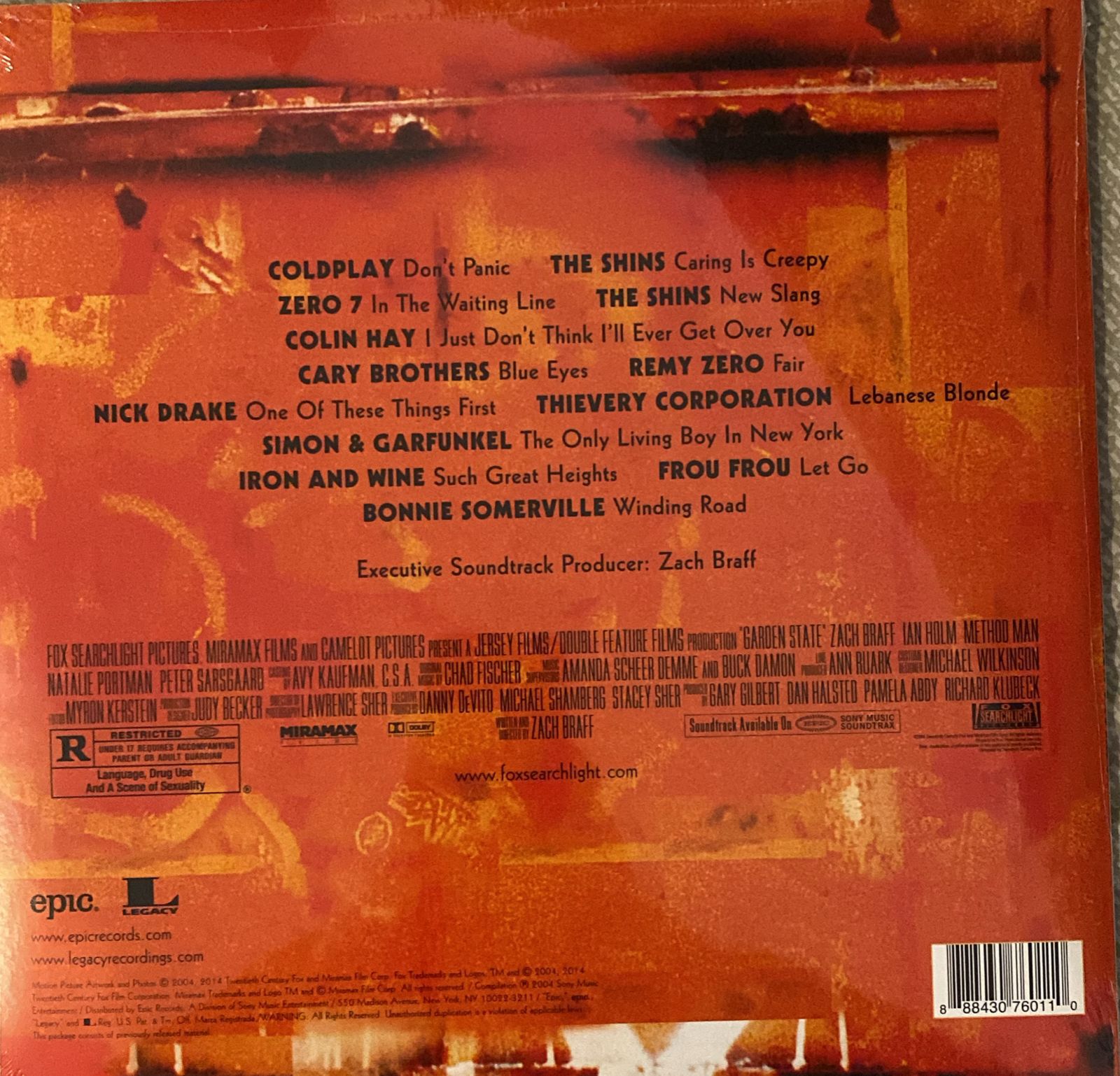 Various – Garden State (Music From The Motion Picture) / DISCO DOBLE (NUEVO, SELLADO) BOXV28
