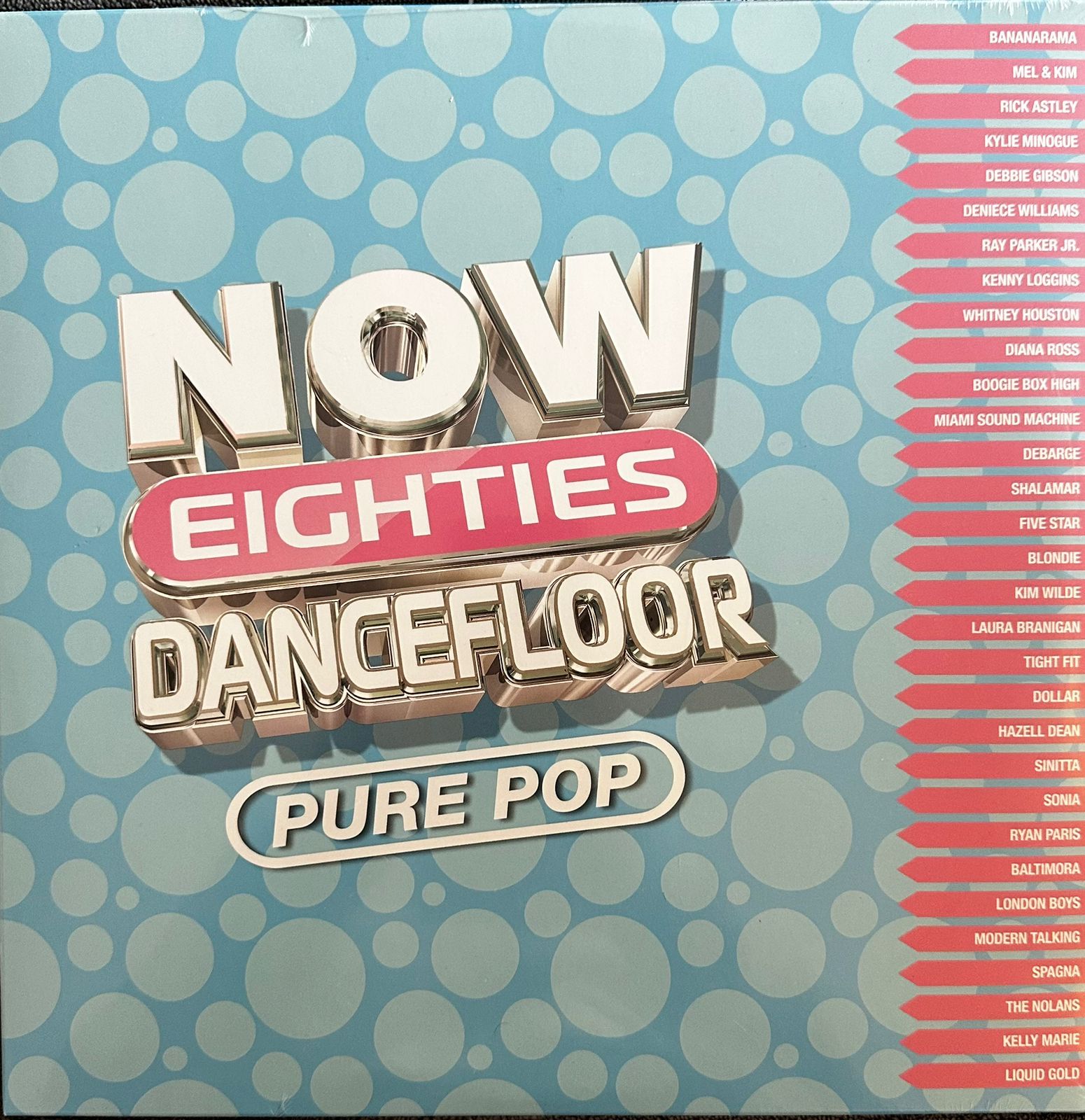 Various – Now Eighties Dancefloor Pure Pop / DISCO DOBLE (NUEVO, SELLADO) BOXV30
