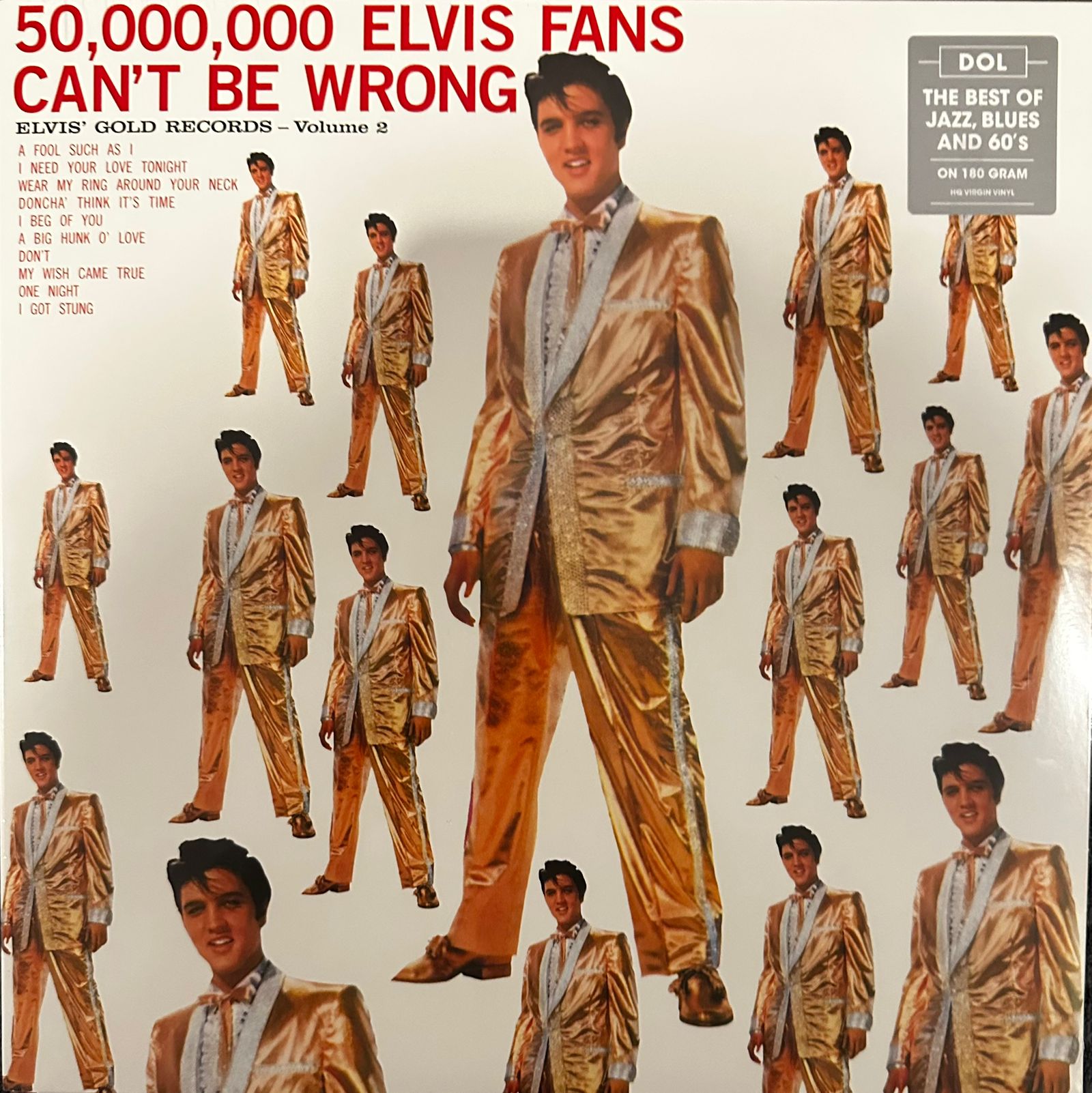 Elvis Presley – 50,000,000 Elvis Fans Can't Be Wrong (Elvis' Gold Records, Vol. 2, NUEVO, SELLADO) BOXV29