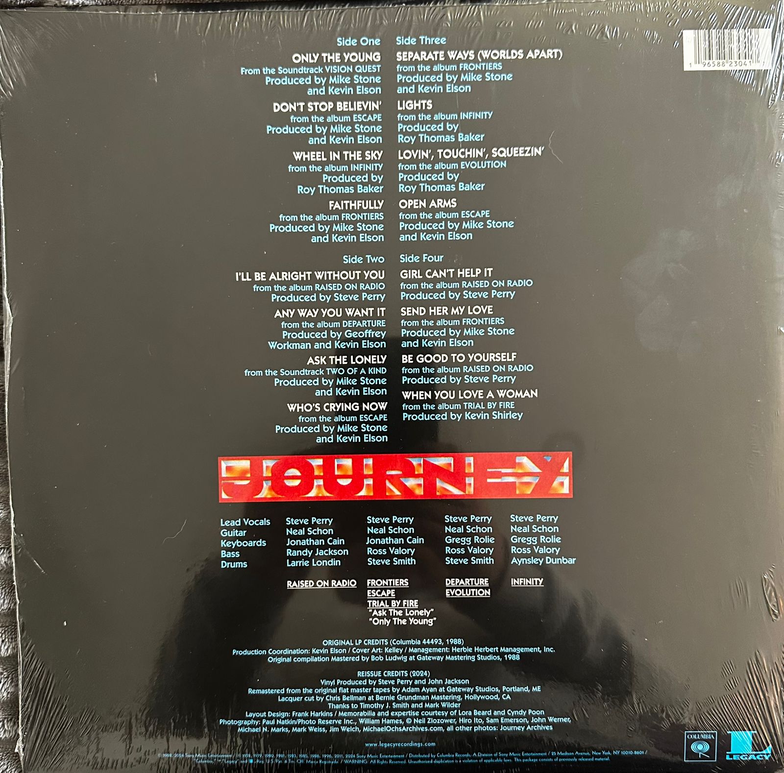 Journey – Greatest Hits / DISCO DOBLE (NUEVO, SELLADO) BOXV31