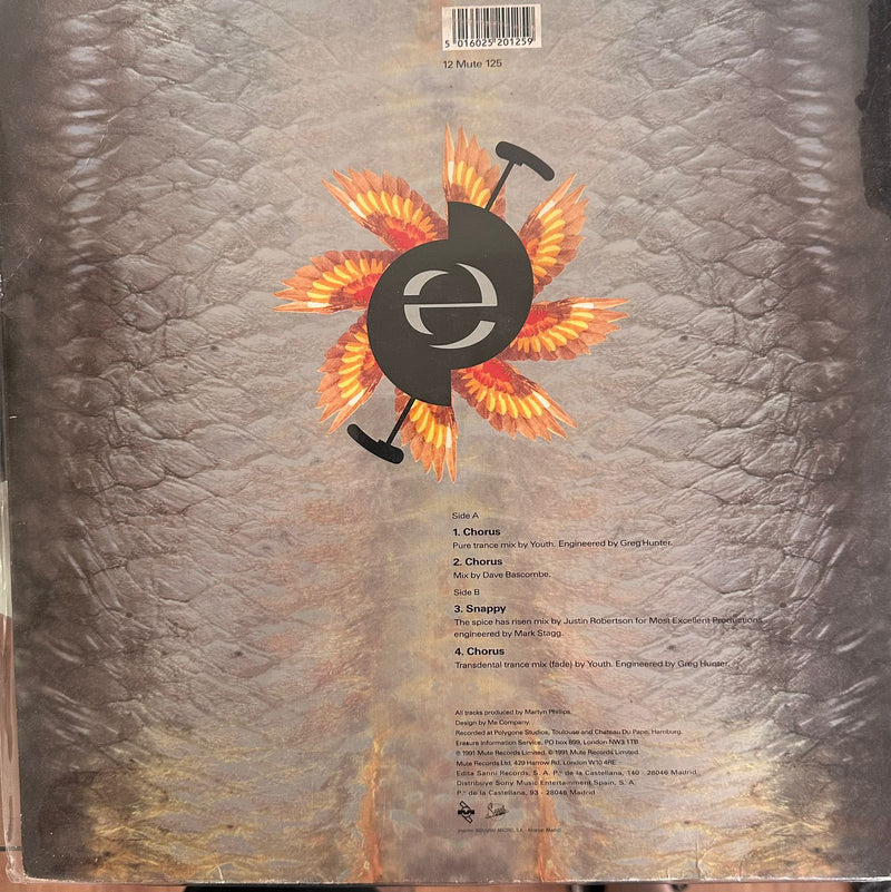 Erasure – Chorus (EX, FUNDA VG+) BOX25