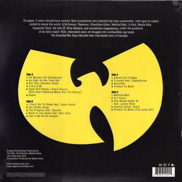 Wu-Tang Clan – The Essential Wu-Tang Clan / DISCO DOBLE (NUEVO, SELLADO) BOXV50