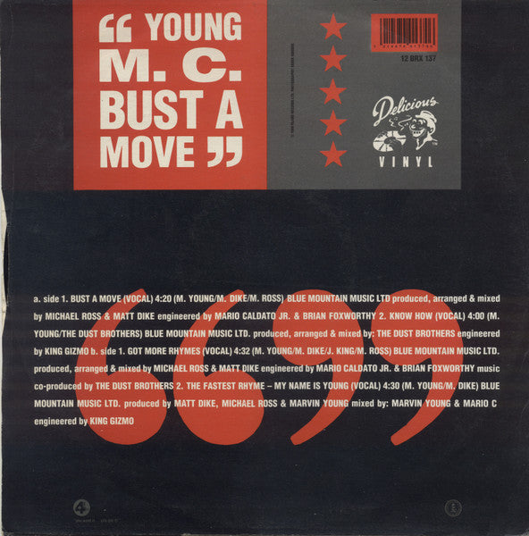 Young MC – Bust A Move (NM, FUNDA EX) BOX28