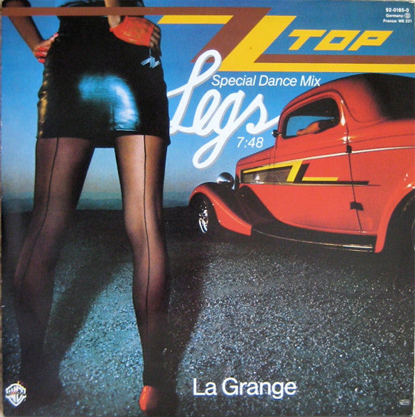 Z Top – Legs (Special Dance Mix) (NM, FUNDA VG+) BOX11